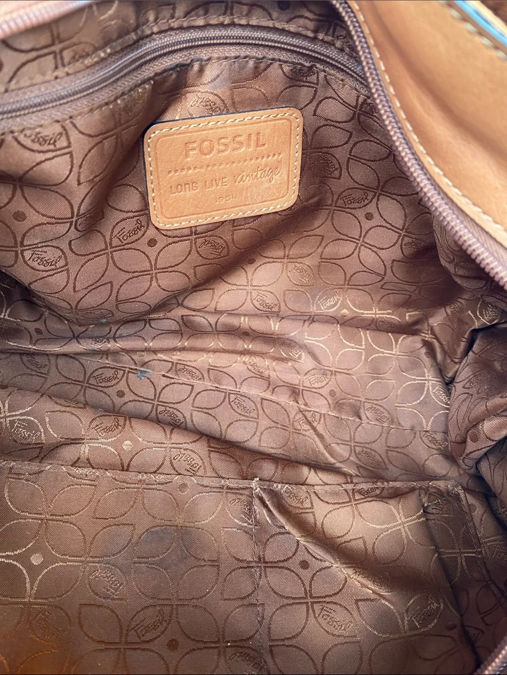 Fossil soft cognac